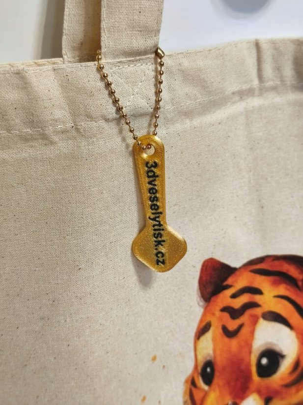 Nákupní taška znovupoužitelná - Tygr s ježkem